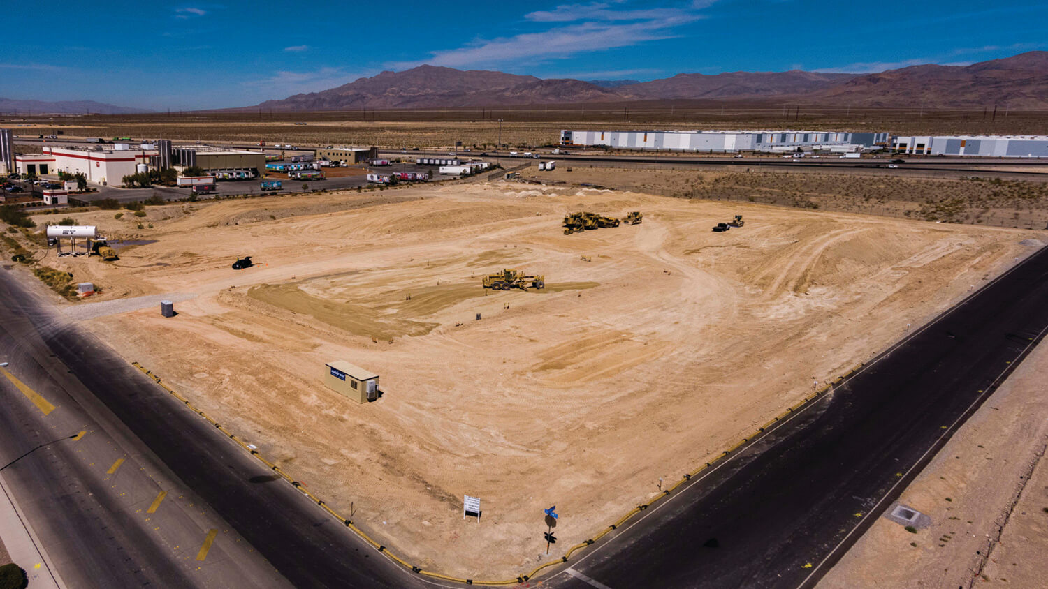 Southern Nevada Welding Office Warehouse grading
