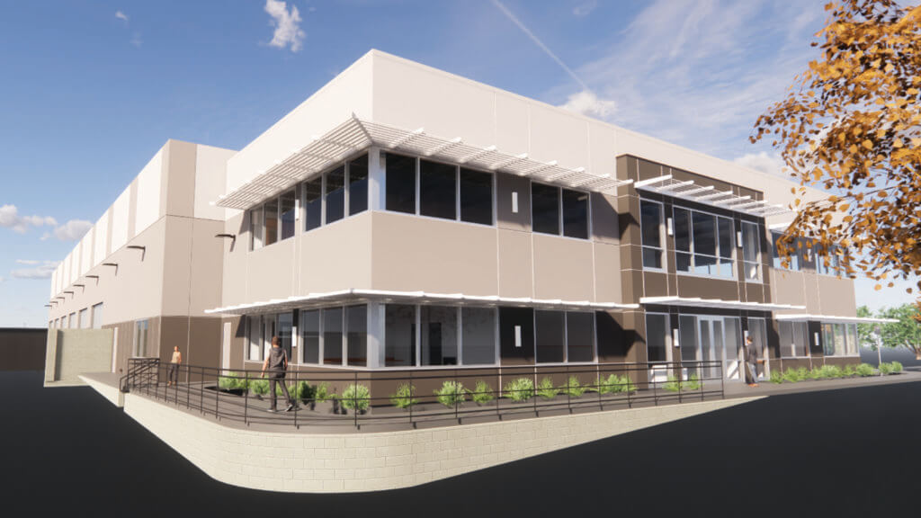 Southern Nevada Welding Office Warehouse rendering