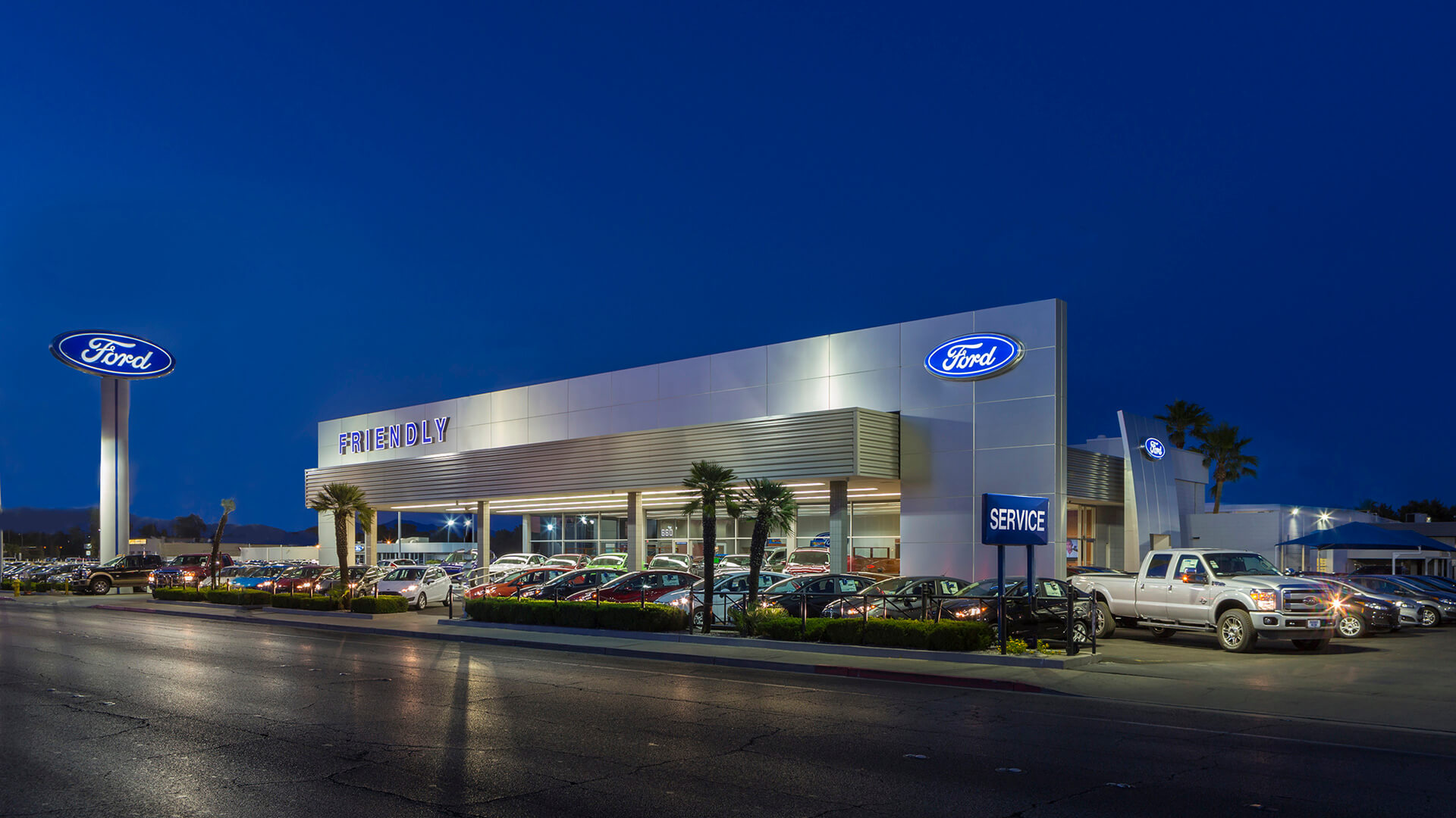 Friendly Ford Exterior remodel